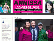 Tablet Screenshot of annissaforboston.com